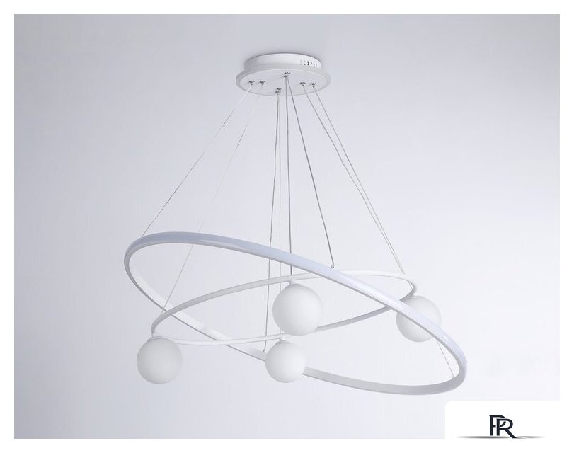 Подвесная люстра Ambrella light Comfort FL66326/1+4 WH (белый) - Изображение №5 — Интернет-магазин ПроЗаказ
