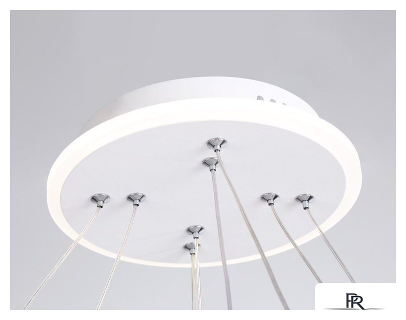 Подвесная люстра Ambrella light Comfort FL66326/1+4 WH (белый) - Изображение №7 — Интернет-магазин ПроЗаказ