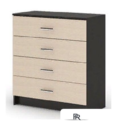 Комод Стендмебель Гармония КМ-601 (дуб белфорт-венге) - Изображение №1 — Интернет-магазин ПроЗаказ