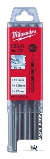 Набор сверл Milwaukee 4932363534 (10 предметов) - Изображение №1 — Интернет-магазин ПроЗаказ