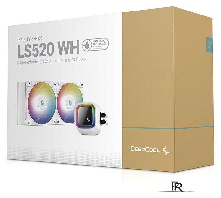 Система жидкостного охлаждения для процессора DeepCool LS520 WH R-LS520-WHAMNT-G-1 - Изображение №3 — Интернет-магазин ПроЗаказ