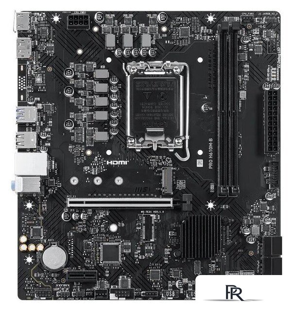 Материнская плата MSI PRO H610M-B - Изображение №1 — Интернет-магазин ПроЗаказ