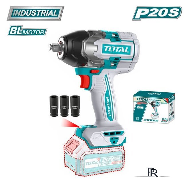 Гайковерт Total TIWLI20851 (без АКБ) - Изображение №1 — Интернет-магазин ПроЗаказ