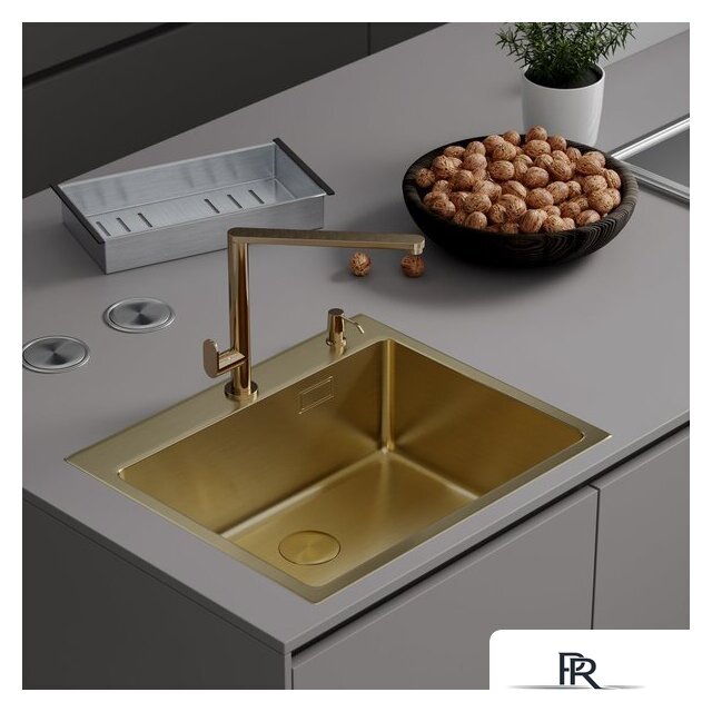 Кухонная мойка Roxen Simple 560220-60G - Изображение №1 — Интернет-магазин ПроЗаказ