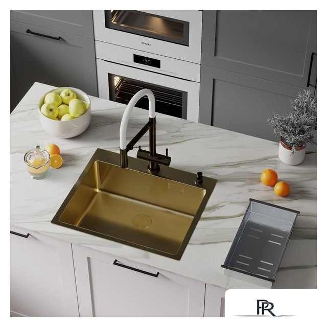 Кухонная мойка Roxen Simple 560220-60G - Изображение №2 — Интернет-магазин ПроЗаказ