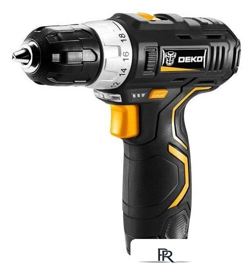 Дрель-шуруповерт Deko GCD12DU3 SET 3 063-4097 (с 2-мя АКБ, кейс, набор оснастки) - Изображение №3 — Интернет-магазин ПроЗаказ