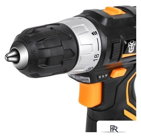 Дрель-шуруповерт Deko GCD12DU3 SET 3 063-4097 (с 2-мя АКБ, кейс, набор оснастки) - Изображение №4 — Интернет-магазин ПроЗаказ