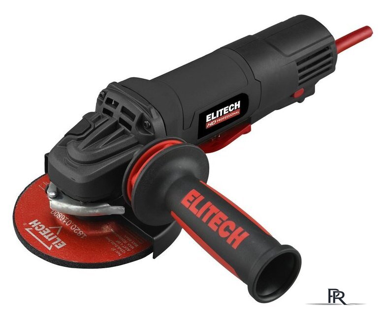 Угловая шлифмашина ELITECH AG 1212E E2213.049.00 - Изображение №1 — Интернет-магазин ПроЗаказ