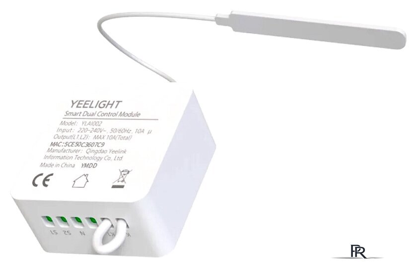 Реле Yeelight Smart Dual Control Module YLAI002 (международная версия) - Изображение №2 — Интернет-магазин ПроЗаказ