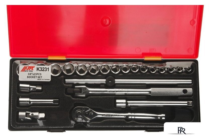 Набор трещотка с головками JTC JTC-K3231 (23 предмета) - Изображение №2 — Интернет-магазин ПроЗаказ
