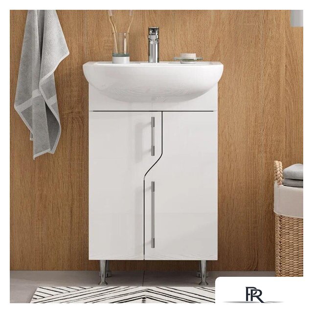  Volna Тумба с умывальником Bruno 50.2D Рива 50 (напольная) - Изображение №7 — Интернет-магазин ПроЗаказ