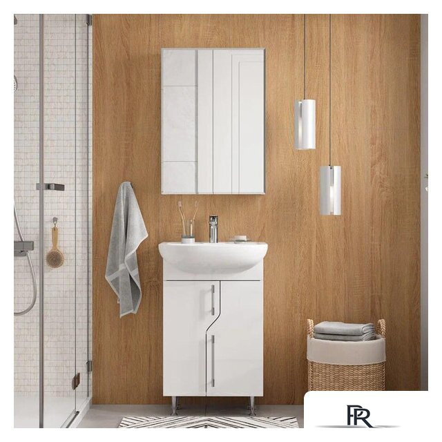  Volna Тумба с умывальником Bruno 50.2D Рива 50 (напольная) - Изображение №8 — Интернет-магазин ПроЗаказ