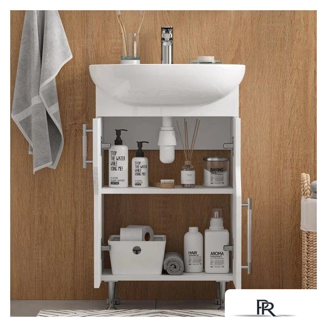  Volna Тумба с умывальником Bruno 50.2D Рива 50 (напольная) - Изображение №5 — Интернет-магазин ПроЗаказ