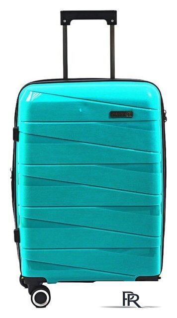 Чемодан-спиннер Pride РР-201 (M, бирюзовый) - Изображение №1 — Интернет-магазин ПроЗаказ