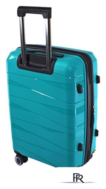 Чемодан-спиннер Pride РР-201 (M, бирюзовый) - Изображение №3 — Интернет-магазин ПроЗаказ