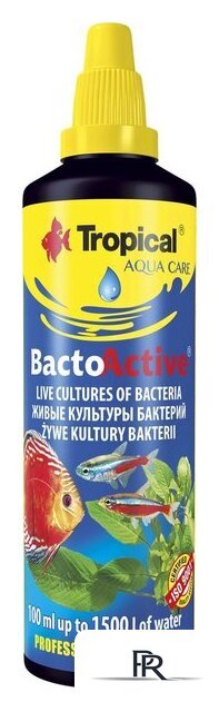 Средство для ухода за водой Tropical Bacto-Active (100 мл) - Изображение №1 — Интернет-магазин ПроЗаказ