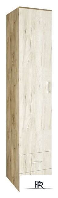 Шкаф-пенал Артём-Мебель ДСП СН-100.01 (дуб крафт белый/дуб крафт серый) - Изображение №1 — Интернет-магазин ПроЗаказ