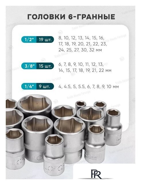 Универсальный набор инструментов ILOforce IF-41421-5(57953) - Изображение №14 — Интернет-магазин ПроЗаказ