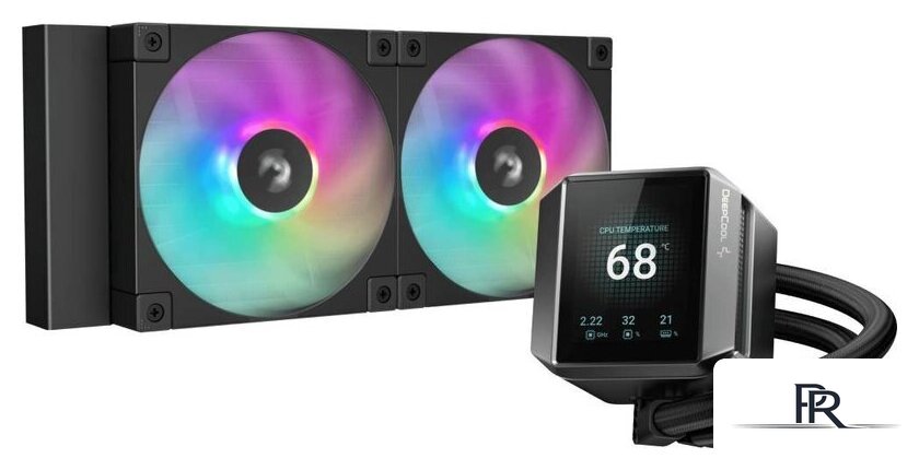 Система жидкостного охлаждения для процессора DeepCool Mystique 240 ARGB R-LX550-BKADSNC-G-1 - Изображение №1 — Интернет-магазин ПроЗаказ