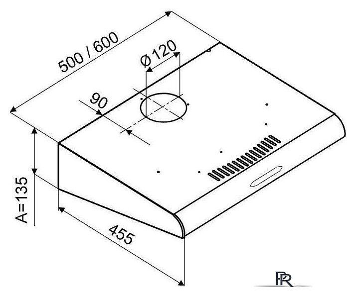 Кухонная вытяжка MPM 61-PX-70 - Изображение №4 — Интернет-магазин ПроЗаказ