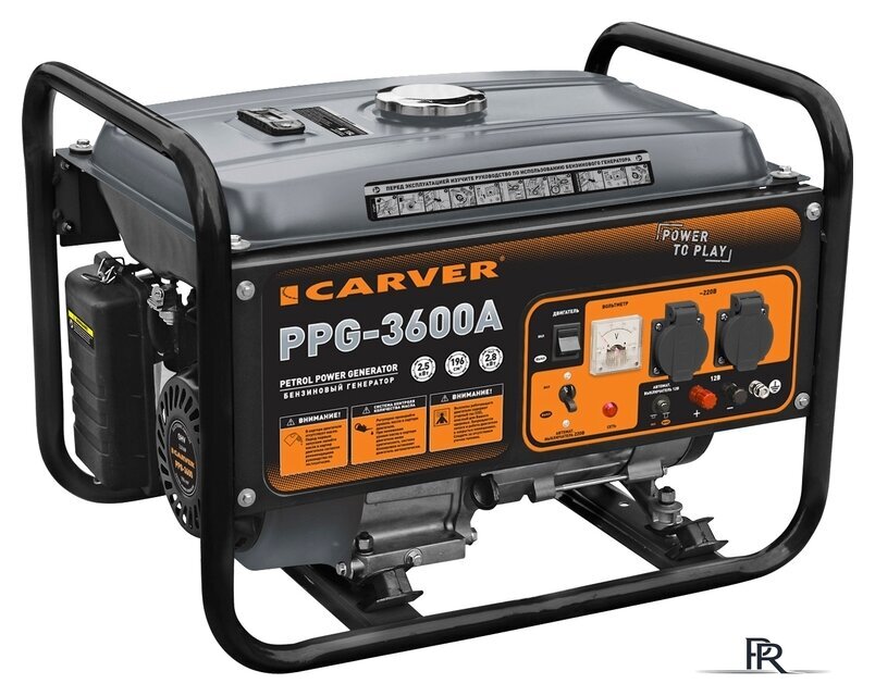 Бензиновый генератор Carver PPG-3600А - Изображение №1 — Интернет-магазин ПроЗаказ