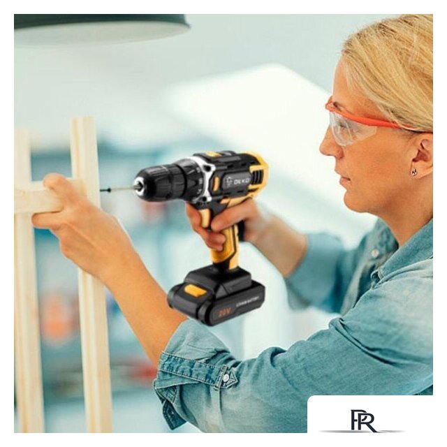 Дрель-шуруповерт Deko DKCD20FU-Li SET 63 063-4175 (с 2-мя АКБ, кейс) - Изображение №10 — Интернет-магазин ПроЗаказ