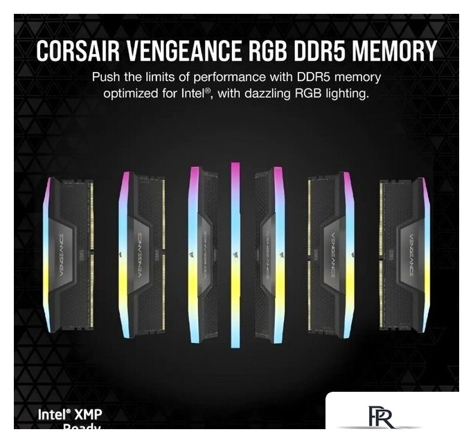 Оперативная память Corsair Vengeance RGB 2x16ГБ DDR5 5200 МГц CMH32GX5M2B5200C40 - Изображение №7 — Интернет-магазин ПроЗаказ