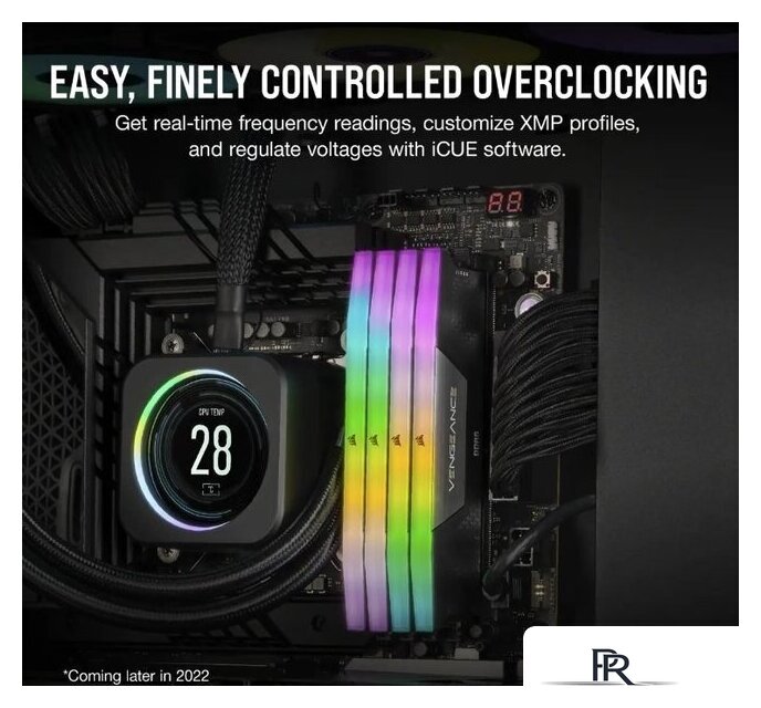 Оперативная память Corsair Vengeance RGB 2x16ГБ DDR5 5200 МГц CMH32GX5M2B5200C40 - Изображение №5 — Интернет-магазин ПроЗаказ
