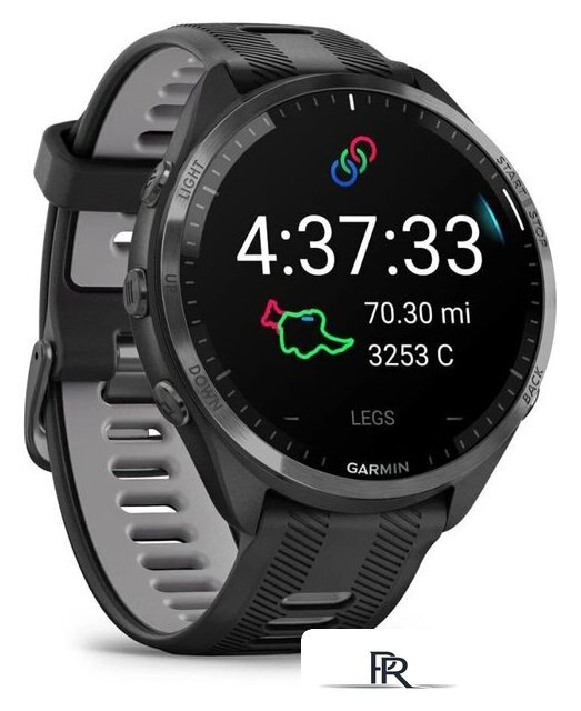 Умные часы Garmin Forerunner 965 (черный/серый) - Изображение №7 — Интернет-магазин ПроЗаказ