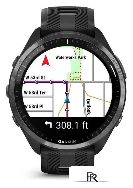 Умные часы Garmin Forerunner 965 (черный/серый) - Изображение №2 — Интернет-магазин ПроЗаказ