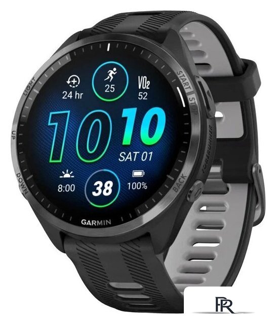 Умные часы Garmin Forerunner 965 (черный/серый) - Изображение №1 — Интернет-магазин ПроЗаказ