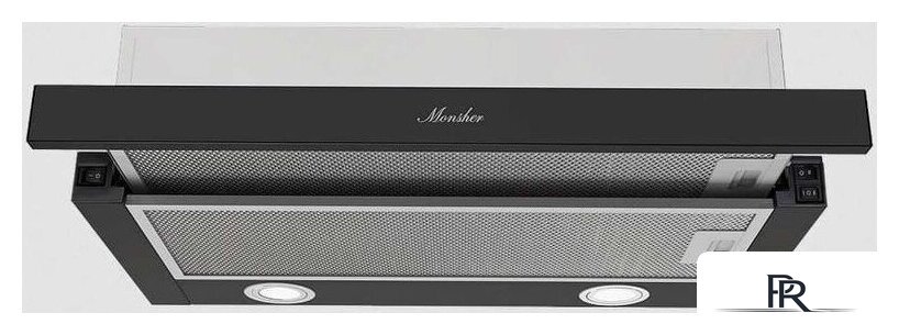 Кухонная вытяжка Monsher Loin 60 Noir (черный) - Изображение №1 — Интернет-магазин ПроЗаказ