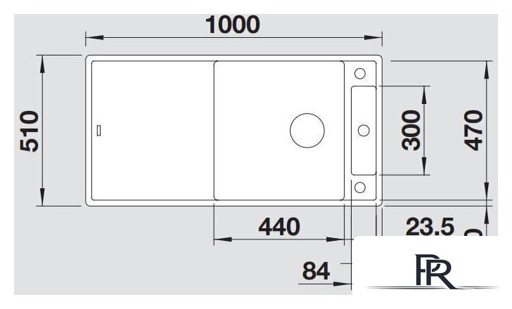 Кухонная мойка Blanco Axia III XL 6 S 525858 (черный) - Изображение №3 — Интернет-магазин ПроЗаказ