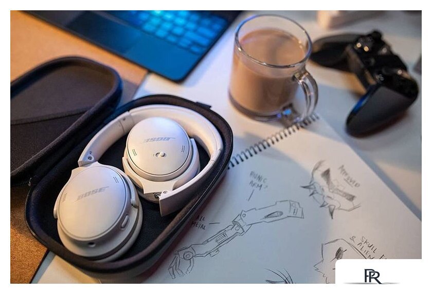 Наушники Bose QuietComfort 45 (белый) - Изображение №4 — Интернет-магазин ПроЗаказ