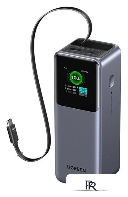 Внешний аккумулятор Ugreen PB726 95670B 20000mAh (серый) - Изображение №4 — Интернет-магазин ПроЗаказ