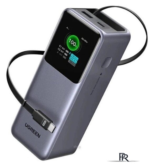 Внешний аккумулятор Ugreen PB726 95670B 20000mAh (серый) - Изображение №2 — Интернет-магазин ПроЗаказ