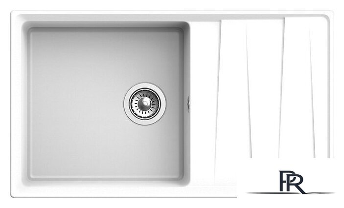 Кухонная мойка GranFest GF-LV-860L (иней) - Изображение №2 — Интернет-магазин ПроЗаказ