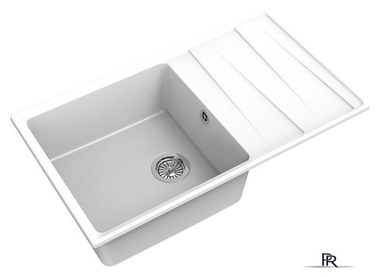 Кухонная мойка GranFest GF-LV-860L (иней) - Изображение №1 — Интернет-магазин ПроЗаказ