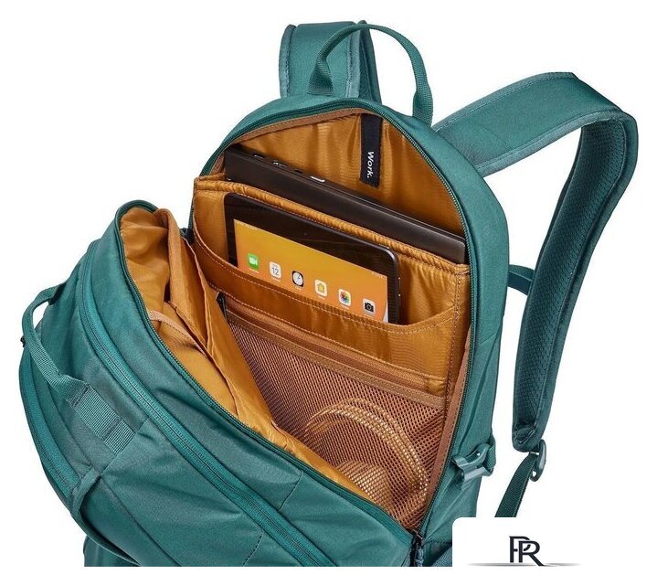 Городской рюкзак Thule EnRoute 26L TEBP4316MG (зеленый) - Изображение №5 — Интернет-магазин ПроЗаказ