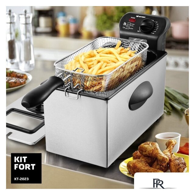 Фритюрница Kitfort KT-2023 - Изображение №7 — Интернет-магазин ПроЗаказ