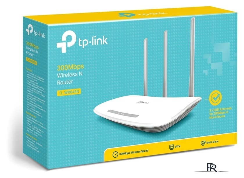 Wi-Fi роутер TP-Link TL-WR845N v4 - Изображение №4 — Интернет-магазин ПроЗаказ
