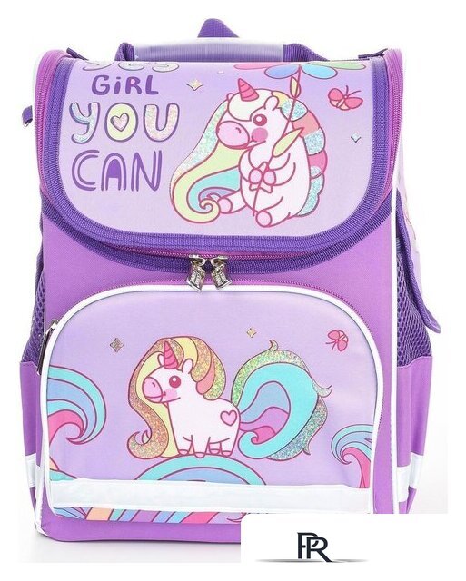 Школьный рюкзак Schoolformat Basic Fairytale Unicorn РЮКЖК-СКЕ - Изображение №1 — Интернет-магазин ПроЗаказ