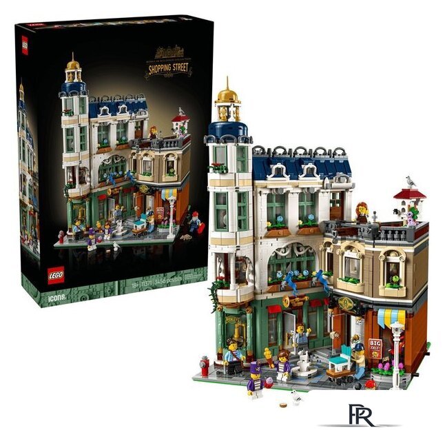 Конструктор LEGO Icons 11371 Торговая улица - Изображение №1 — Интернет-магазин ПроЗаказ