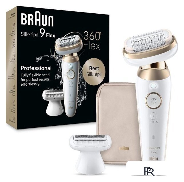 Эпилятор Braun Silk-epil 9 9-041 (золотой) - Изображение №2 — Интернет-магазин ПроЗаказ