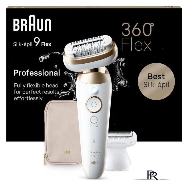 Эпилятор Braun Silk-epil 9 9-041 (золотой) - Изображение №3 — Интернет-магазин ПроЗаказ