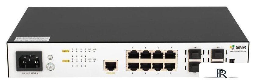 Управляемый коммутатор уровня 2+ SNR SNR-S5210G-8TX-POE - Изображение №1 — Интернет-магазин ПроЗаказ