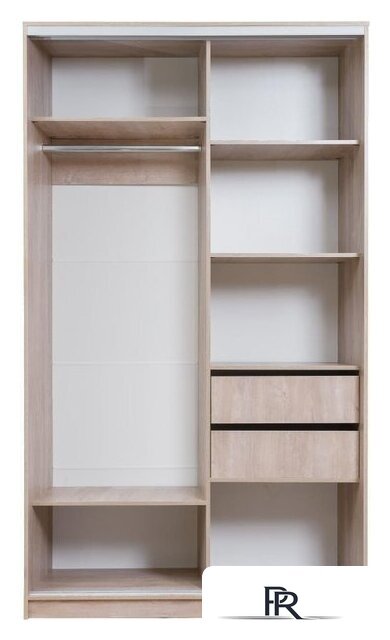 Шкаф-купе Рэйгрупп 158450 SSX Elgon РГ-04.03 (сосна натуральная/хром) - Изображение №2 — Интернет-магазин ПроЗаказ