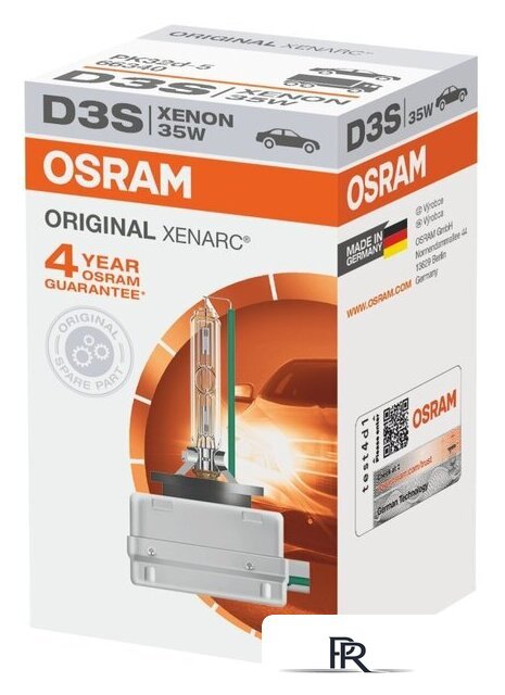 Ксеноновая лампа Osram D3S 66340 1шт - Изображение №1 — Интернет-магазин ПроЗаказ