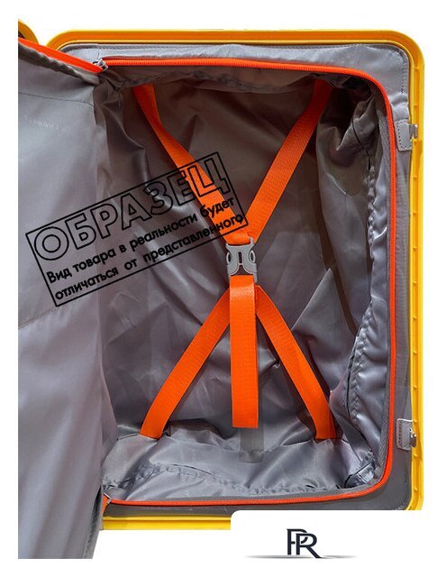 Чемодан DoubleW 005# (M, белый) - Изображение №5 — Интернет-магазин ПроЗаказ