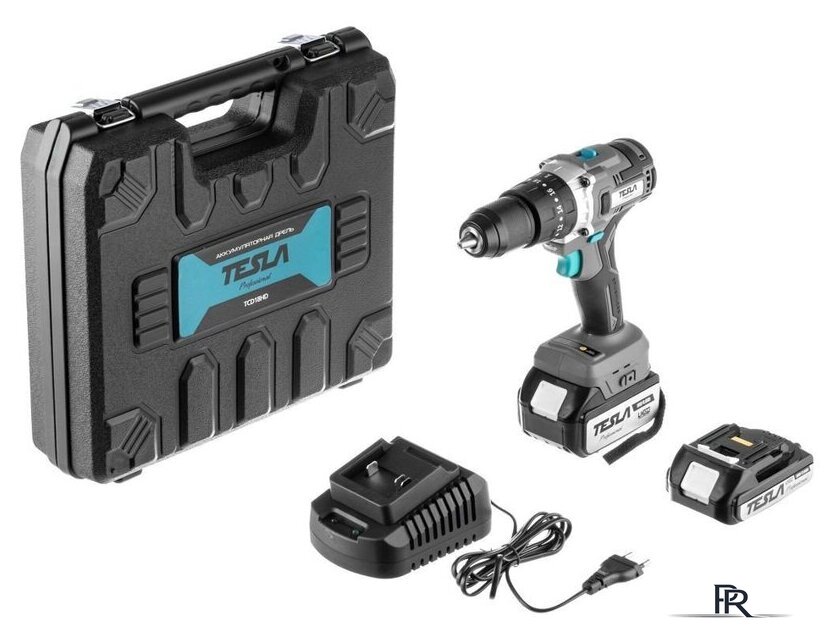 Дрель-шуруповерт Tesla TCD18HD 840374 (с 2-мя АКБ, кейс) - Изображение №10 — Интернет-магазин ПроЗаказ
